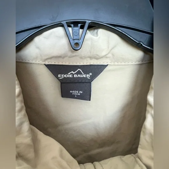 Eddie Bauer Khaki Jacket - Picture 2 of 4